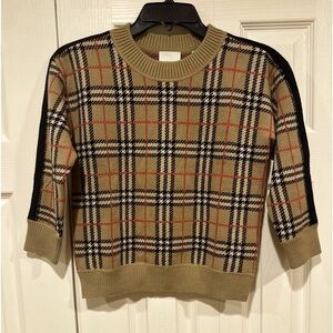 Boys Burberry sweater